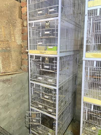 Iron spotwelding cage 5 portion tyer spotted