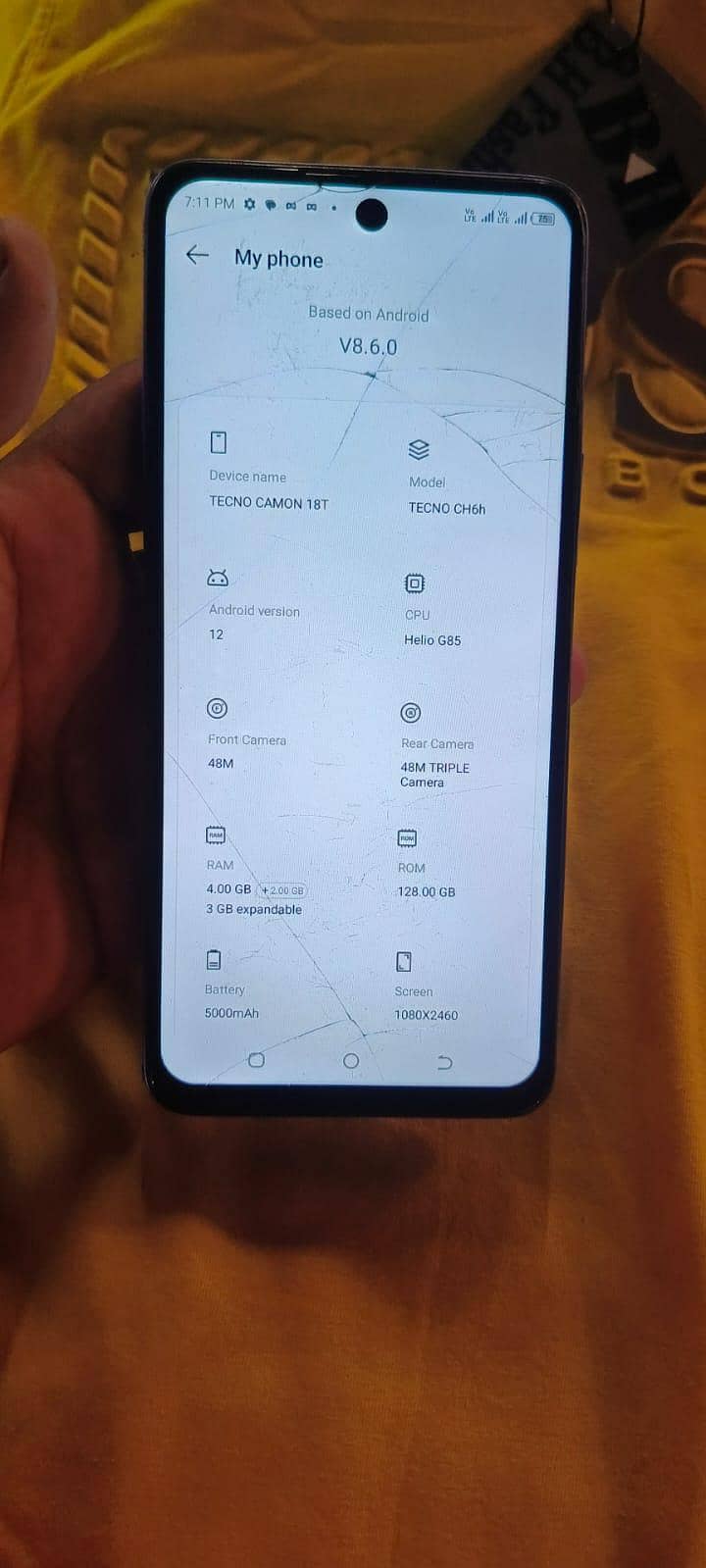 Tecno CAMON 18T 2