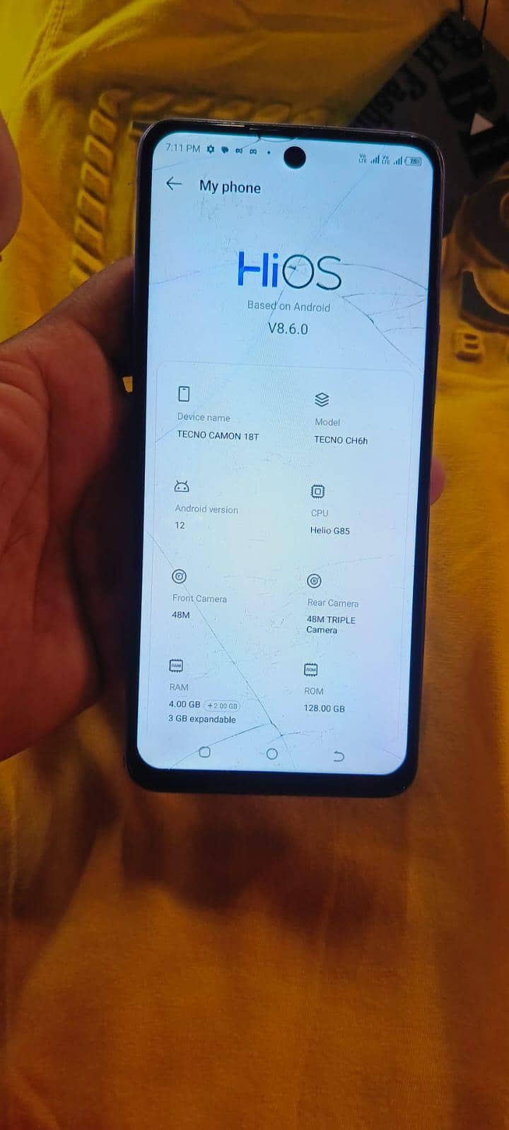 Tecno CAMON 18T 3