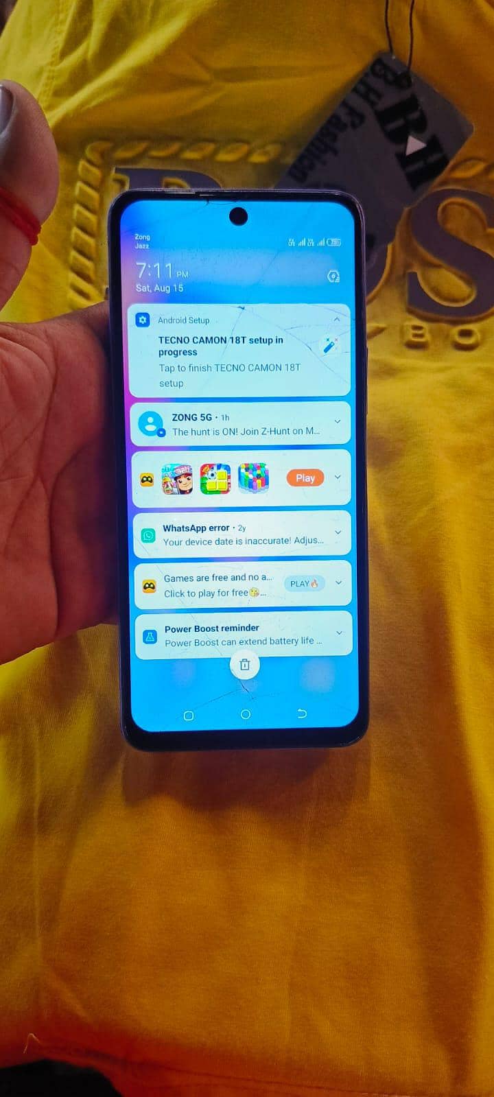 Tecno CAMON 18T 7