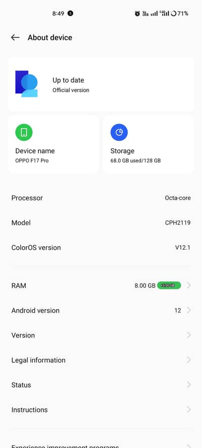OPPO F17 Pro
