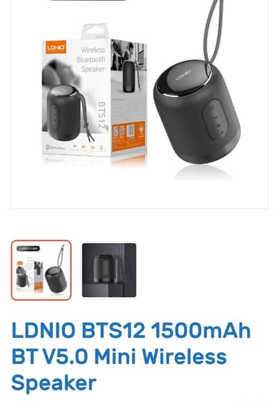 Speaker Bluetooth  charge abel