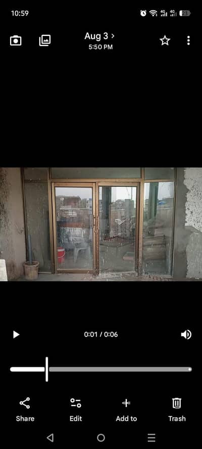 aluminium door