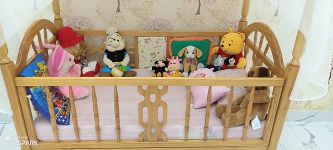 Baby Cot with Matress