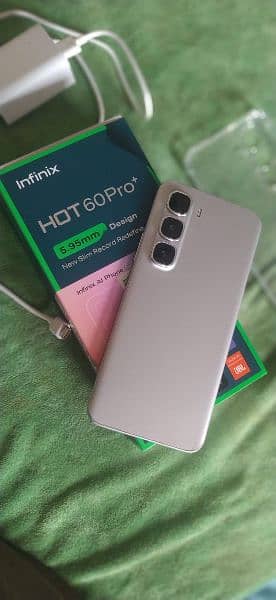 Infinix Hot 60Pro Plus Mobile 16/256 GB with Full Box condition 10/10