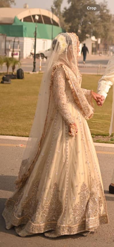 Bridal dress.