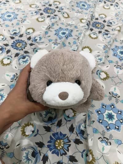 11 inch light brown teddy GUND teddy made in indonesia 10/10
