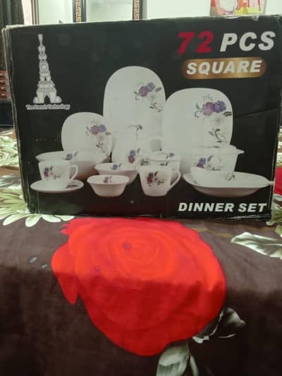 72 piece dinner set pather ka