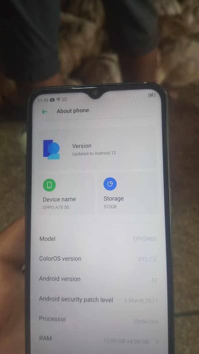 oppo a78 5g
