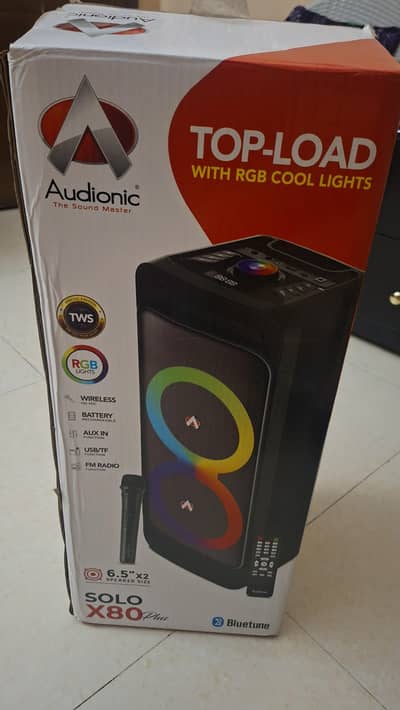 Audionic BLUETOOTH speaker for sale