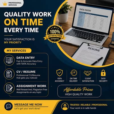 ASSIGNMENT WORKER AND CV CREATION