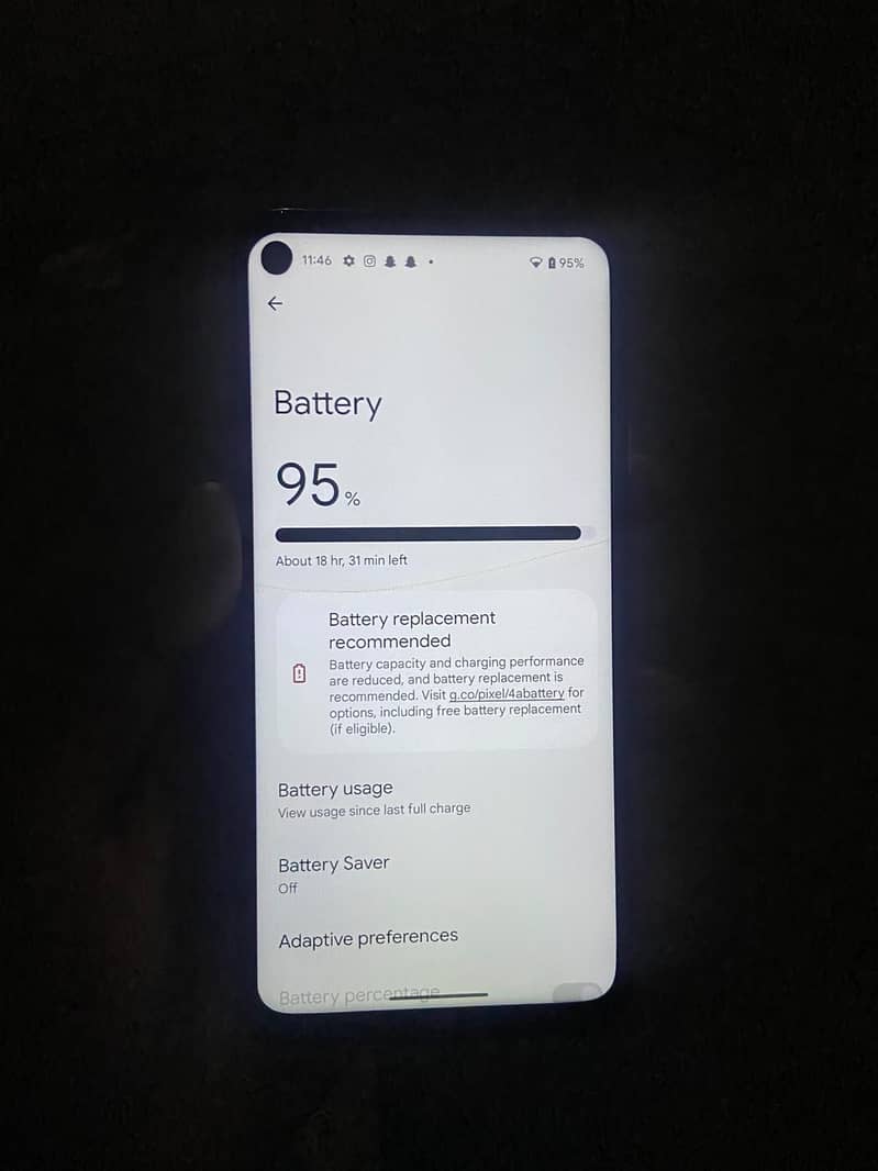 Google Pixel 4a 10/9 condition 3