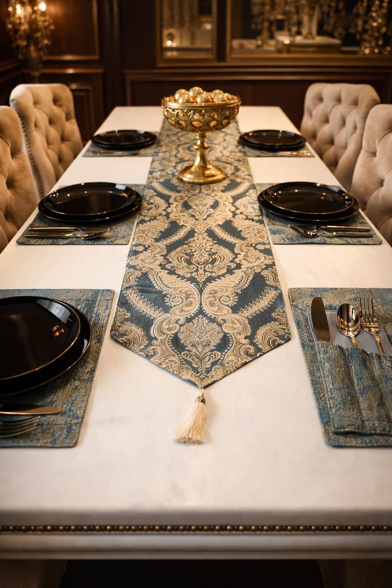 dining  table runner set 0