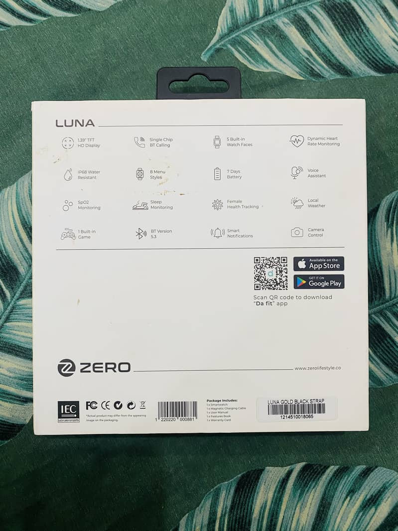 ZERO Luna Smartwatch 5