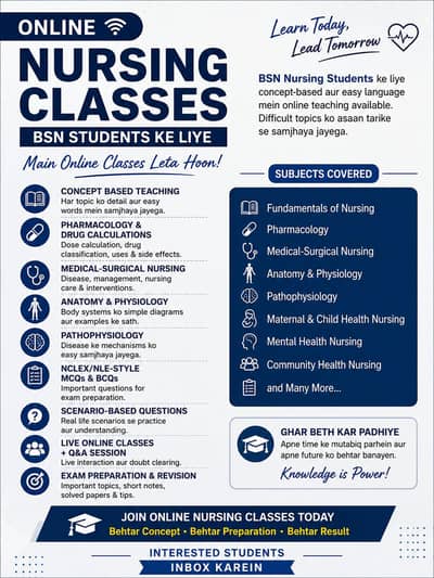 online nursing classis for Bsn student