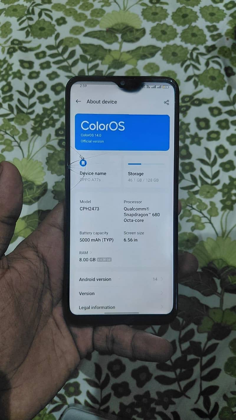 OPPO A57s 2