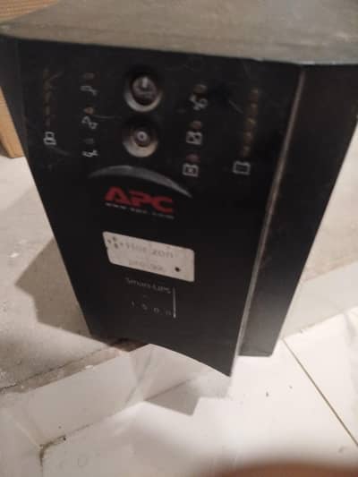 apc ups 1500va 980watts with 2 batteries