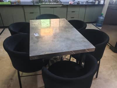 Dinning Table With 6 Chairs