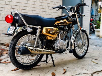 honda cg 125 special edition gold self 2026