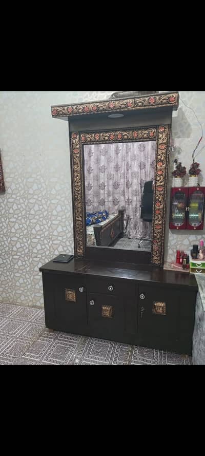 dressing table with led light