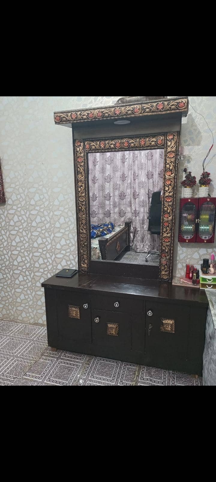 dressing table with led light 0