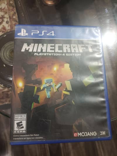 Minecraft PS4 CD used in premium condition