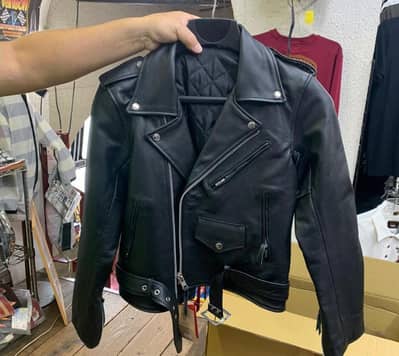 Biker Premium Genuine Leather Motorcycle Jacket Custom Made Protective