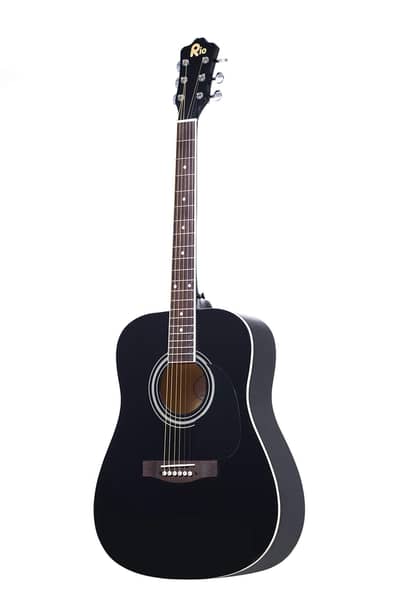 Rio Guitar black colour with Bag