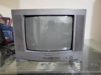 Philips 14 Inch CRT Color TV - 100% Perfect Working Condition