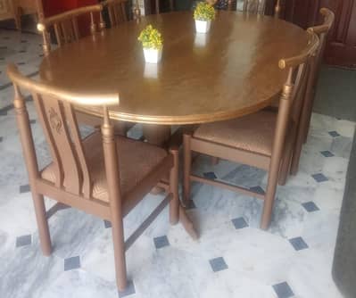 6 seater dining table