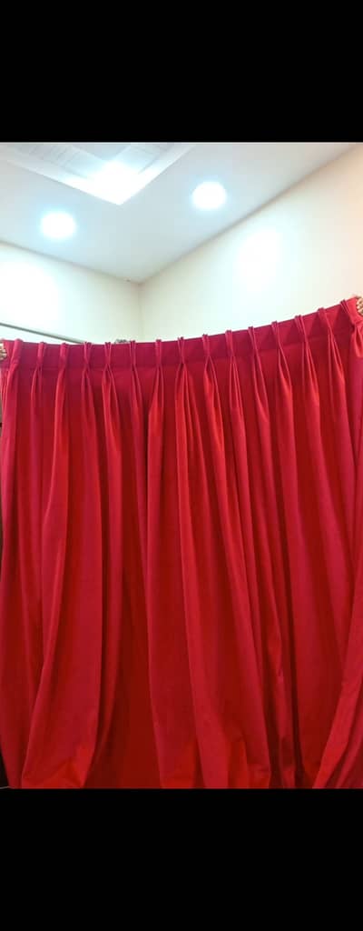 Redesh pink curtain 8 feet lenth 30 panal