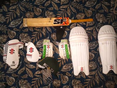 Gray Nicolls Hard Ball Kit Kashmir Willow Bat