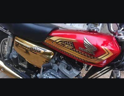 honda cg125 gold self start
