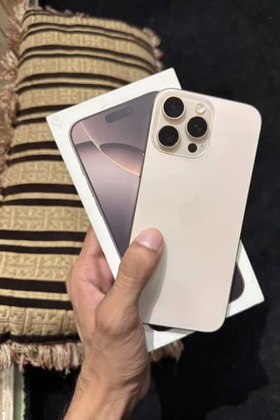 Apple iPhone 16 Pro Max DUAL PTA APPROVED | 256Gb physical + ESIM