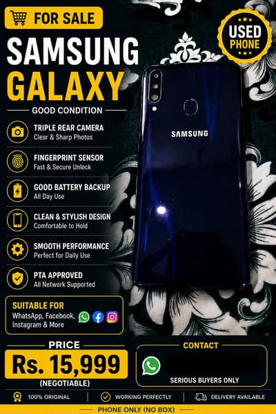 Samsung Mobile A20s