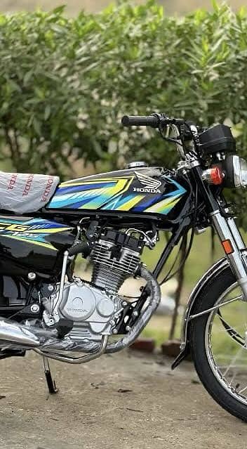 Honda cg 125 black 2026 model