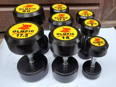 Dumbbles and Weight Plates and Rod's