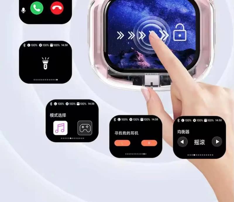 Touch control wireless earbuds 3