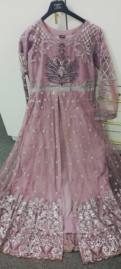 Beautiful Designer Party Wear Net Maxi - 3 Piece suit