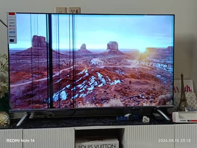 Smart LED Android TV model 2024 – YouTube, Netflix & USB insert option