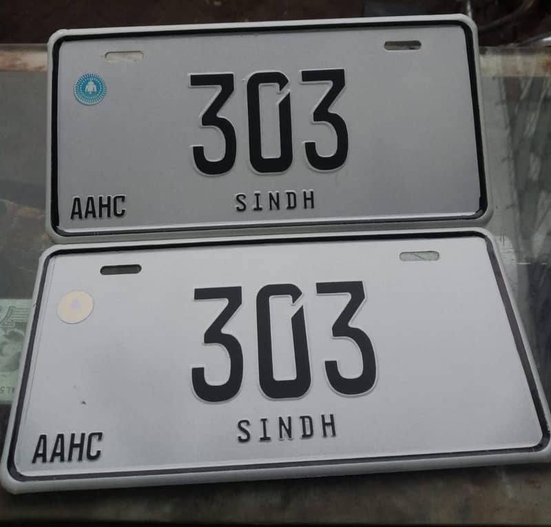 Car Number Plate / Bike Embossed / Acrylic Fancy City Yaris Alto ...
