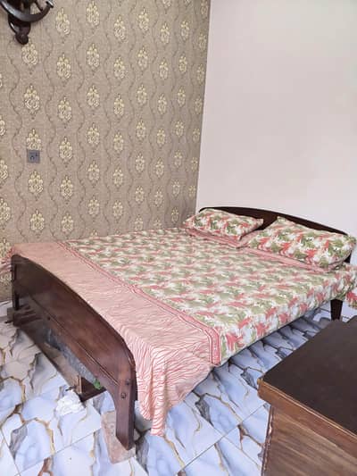 double bed ,matric and dressing