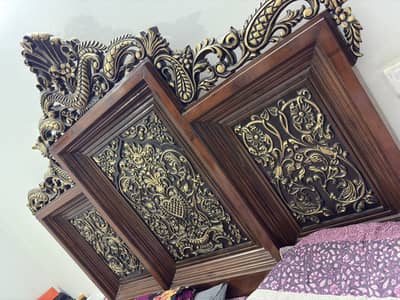 Chiniot wooden bed