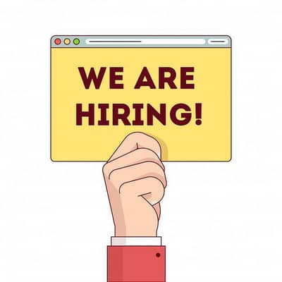 we're Hiring office staff