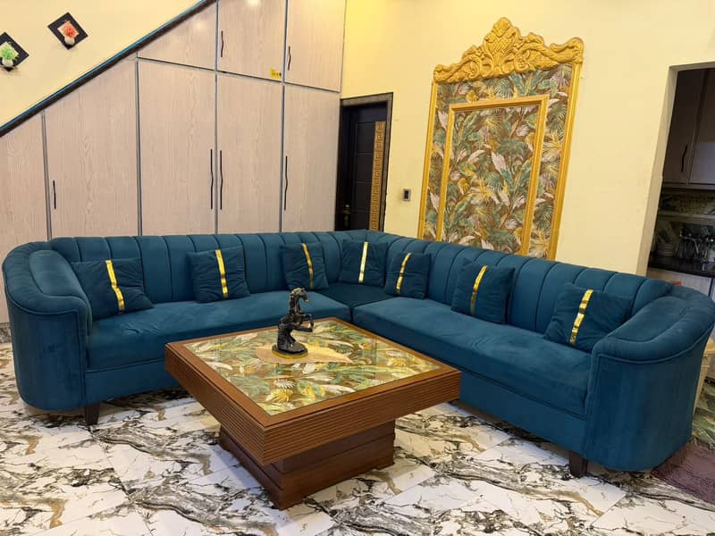 L-shaped sofa 3