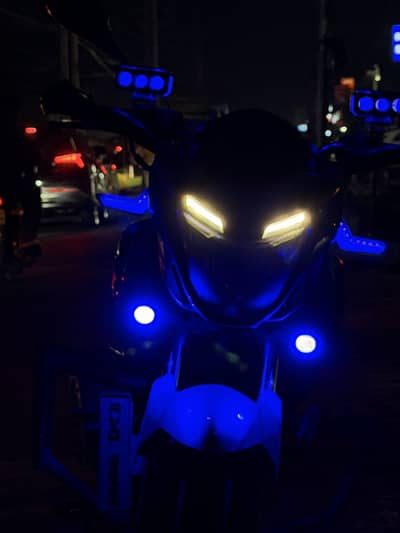 Tour ready honda CB150f special edition with all the mods