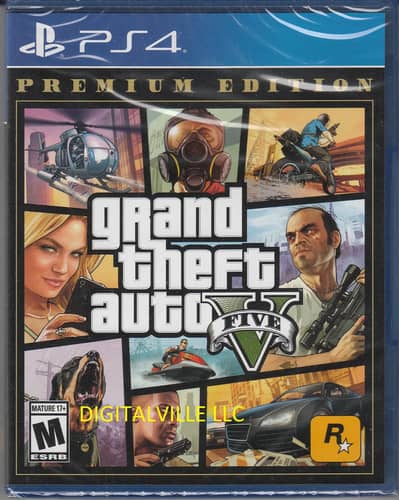 GTA V PS4 premium edition