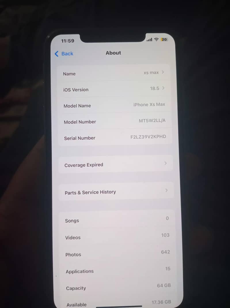 Apple iPhone XS Max 1