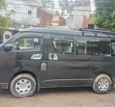 GL BLACK COBRA TOYOTA HIACE BAKSA JAPANI FOR SALE