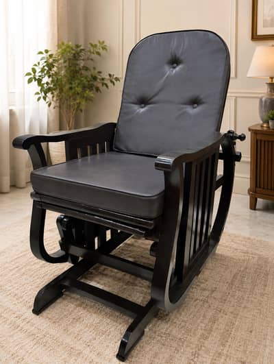  Premium Sheesham Wood Rocking Chair — For Sale